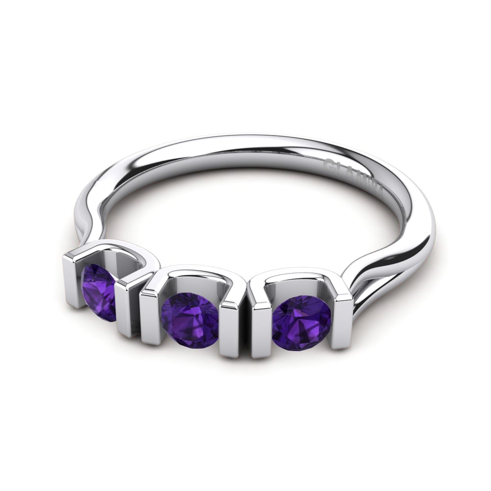 Améthyste Bague de fiançailles Prenia