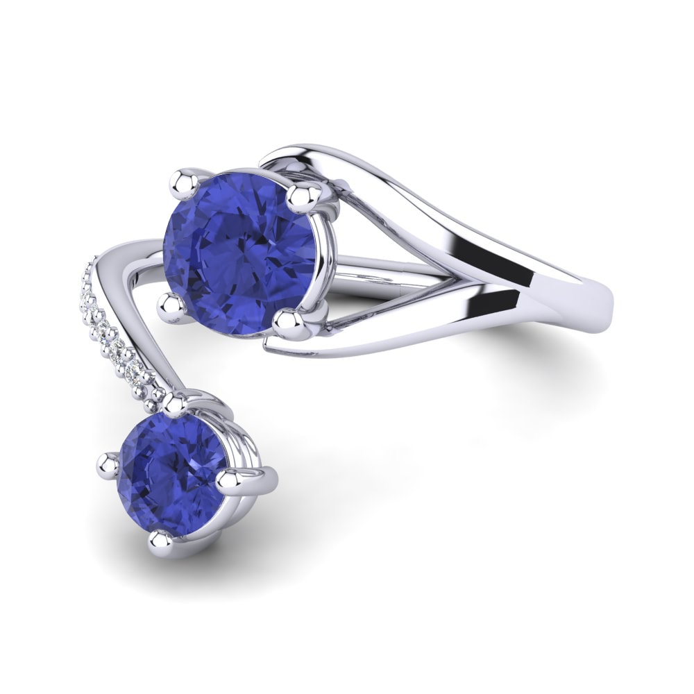 Tanzanite Engagement Ring Prudencia
