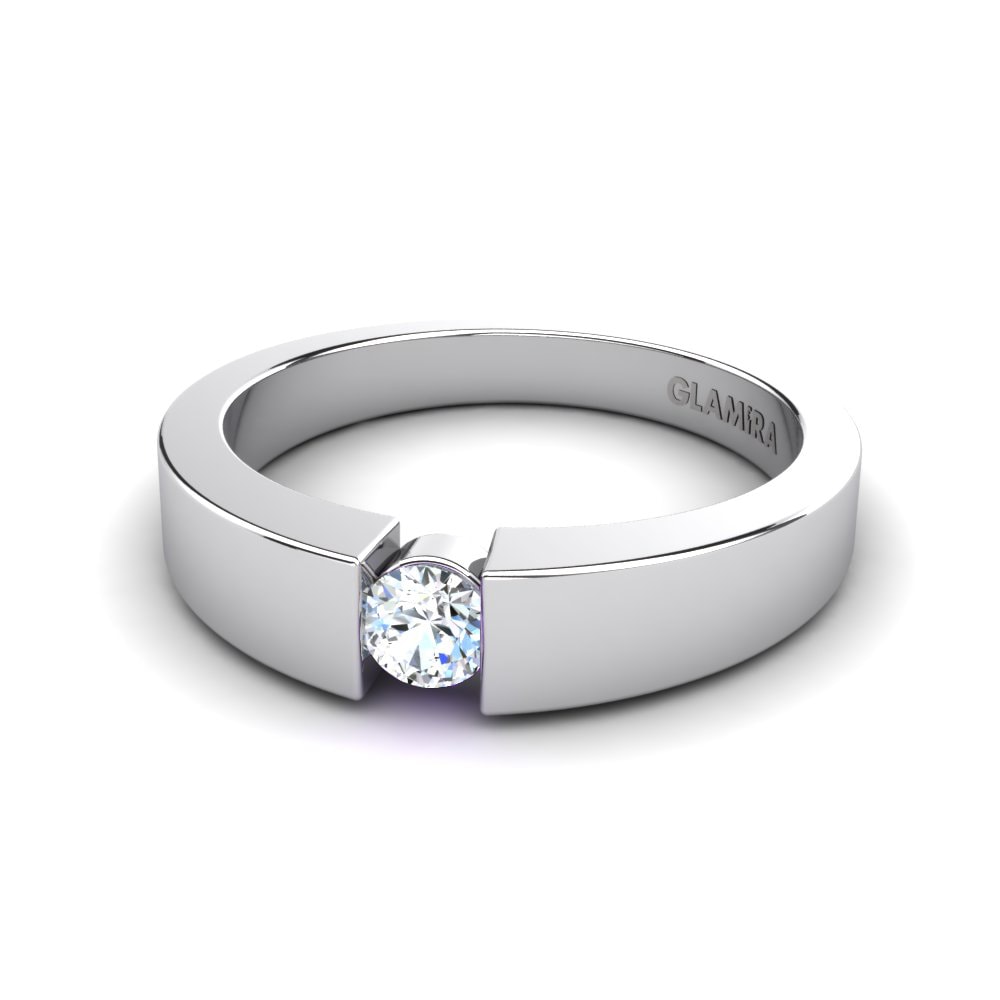 Spanning Swarovski Kristal Verlovingsringen