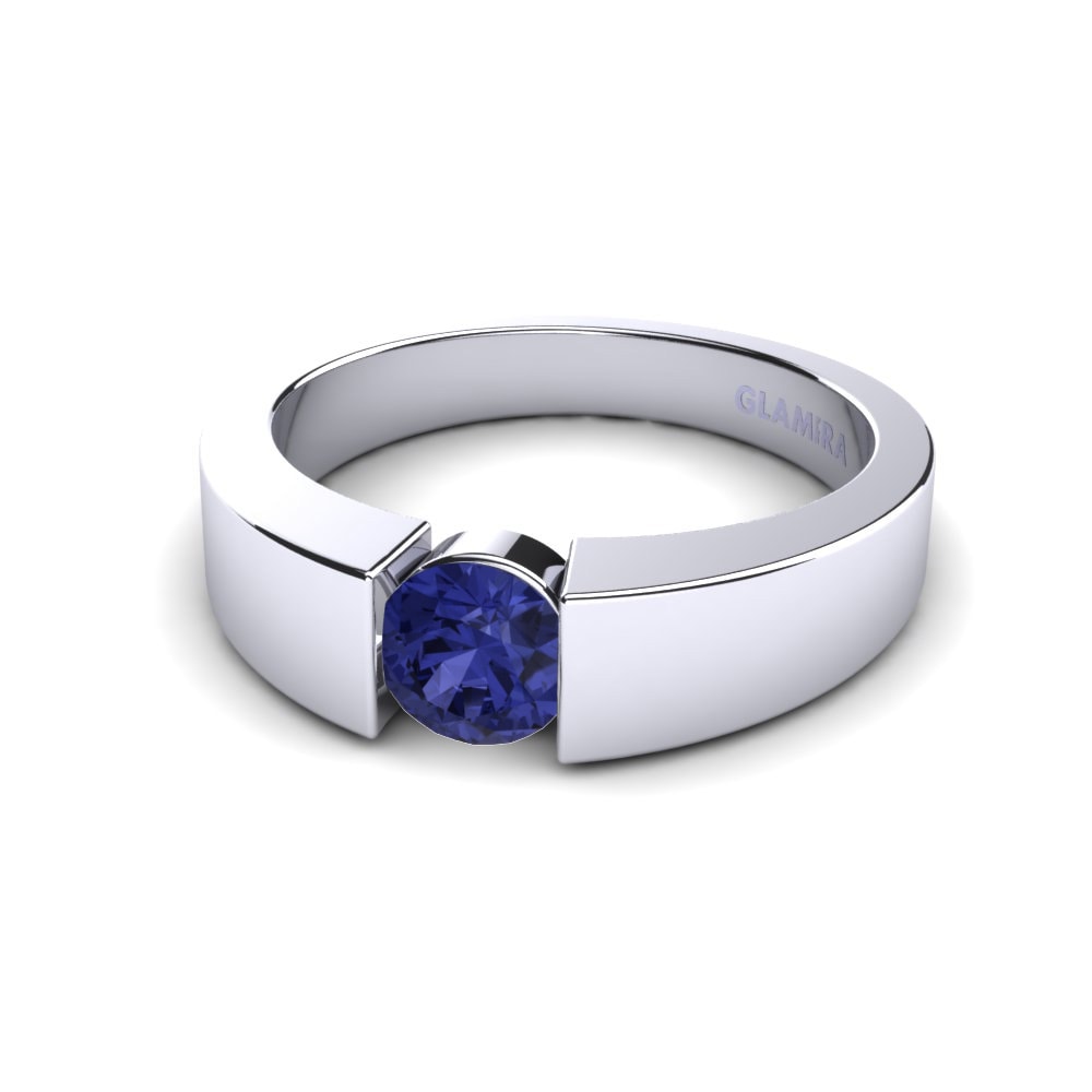 Tanzanita Anillo de compromiso Nature 0.5 crt