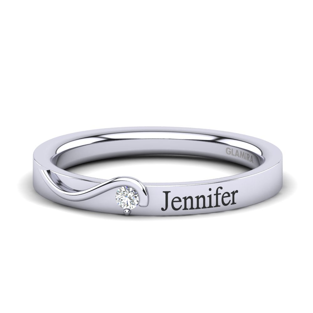Palladium 950 Zirkonia Ringe Dietmar