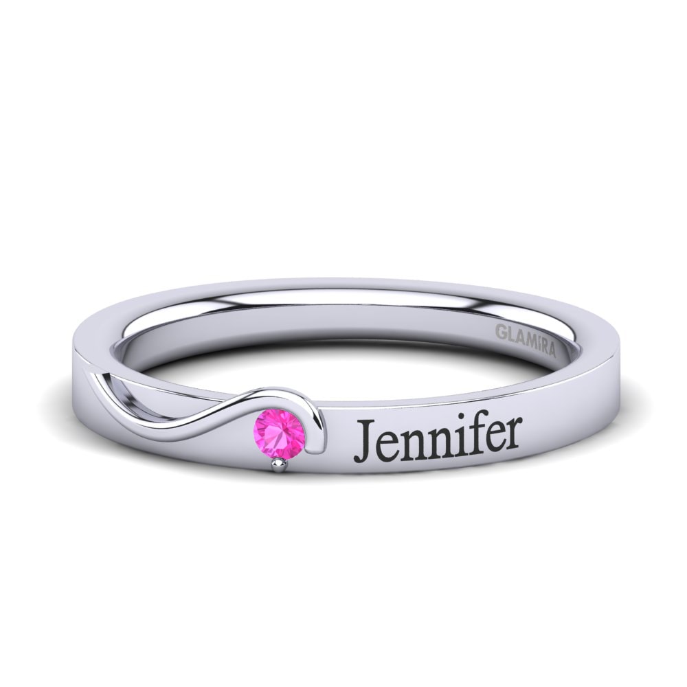 Turmalina rosa Anillo Dietmar