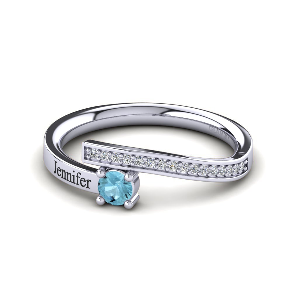 Aquamarine Ring Fridolin