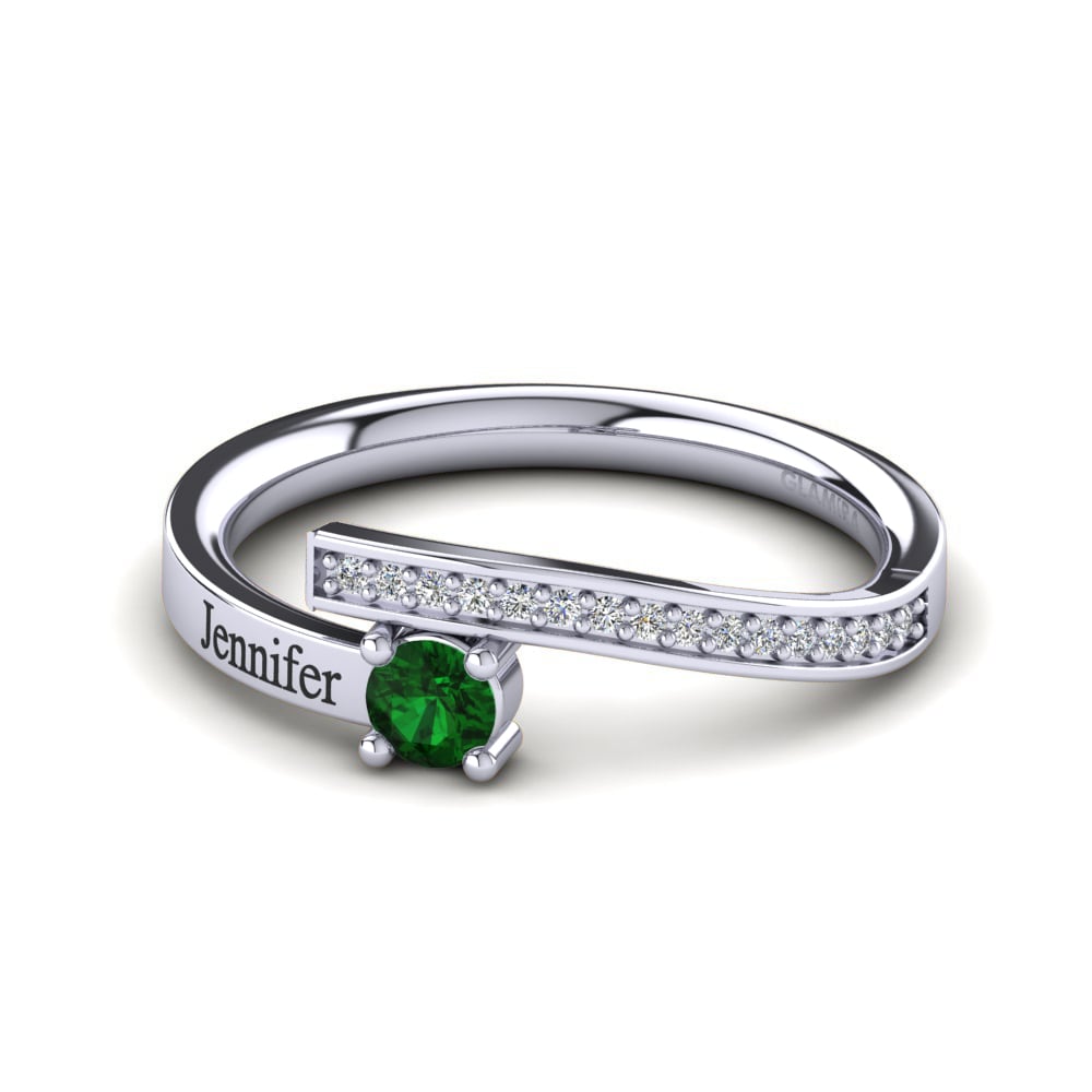 Zircone Verde Anello Fridolin