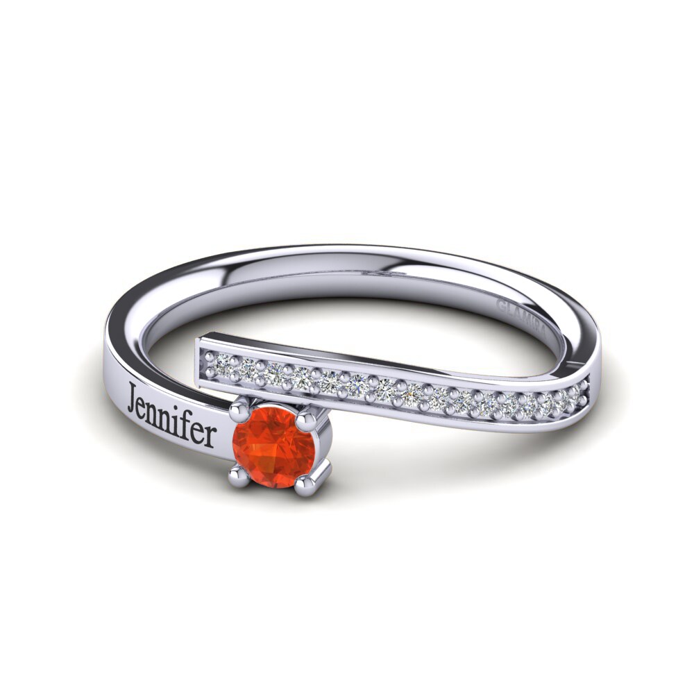 Fire Opal Ring Fridolin