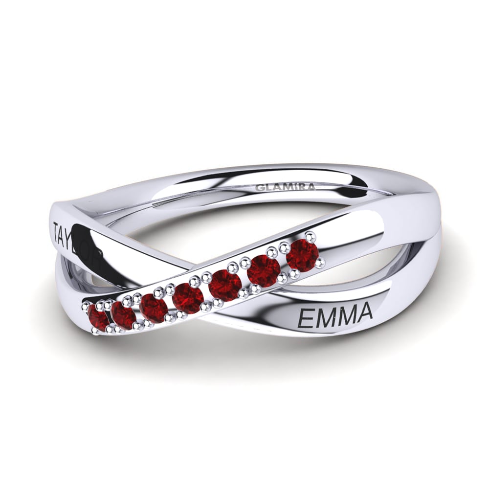 Palladium 950 Rubin Ringe Jesasia