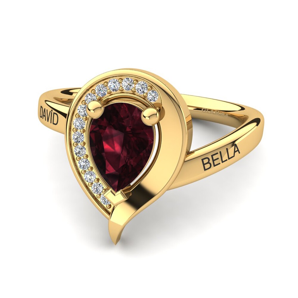 Garnet Ring Nelsania