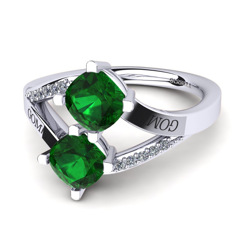Zircone Verde Anello Seneca