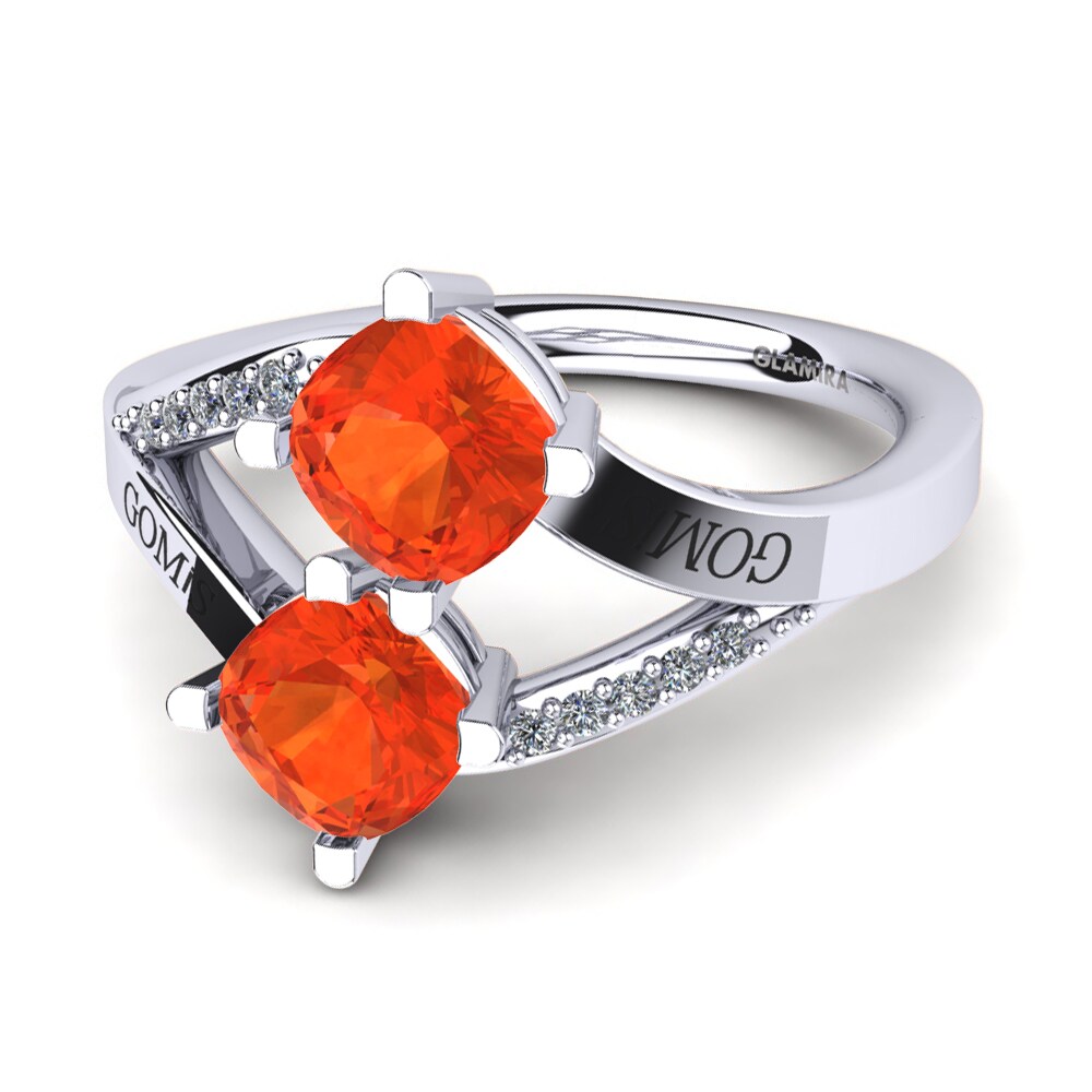Fire Opal Ring Seneca