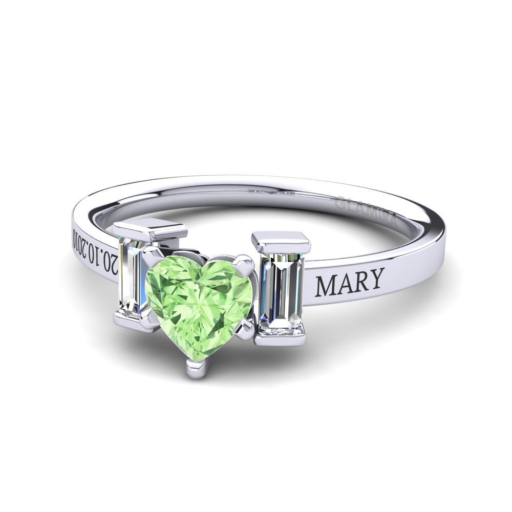 Green Amethyst Ring Soterios