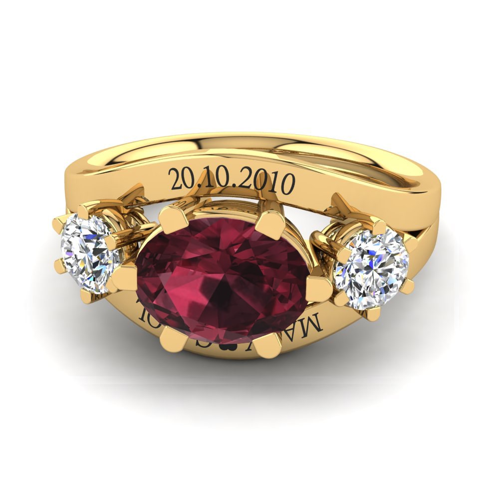 Garnet Ring Spencre