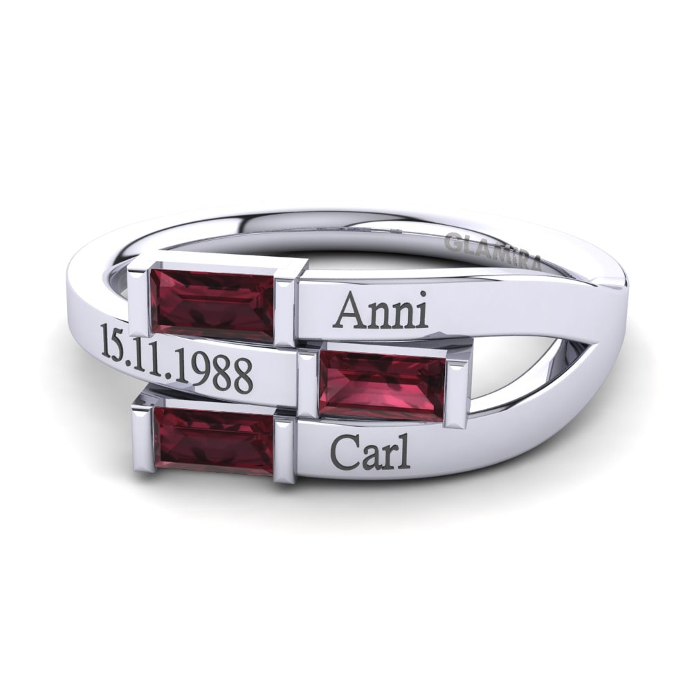 Garnet Ring Theone