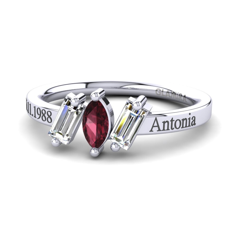 Garnet Ring Tieshia