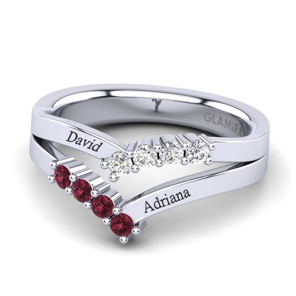 Garnet Ring Tonyetta