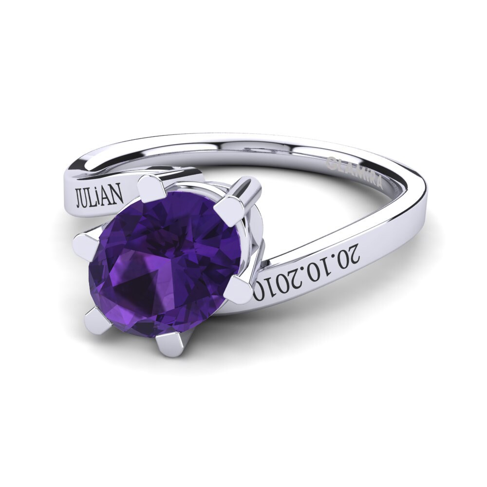Palladium 950 Amethyst Ringe Urwine