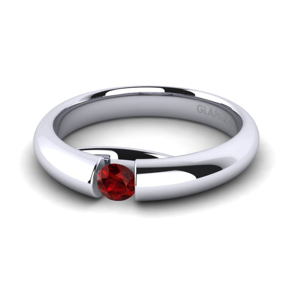 Ruby Engagement Ring Ursula