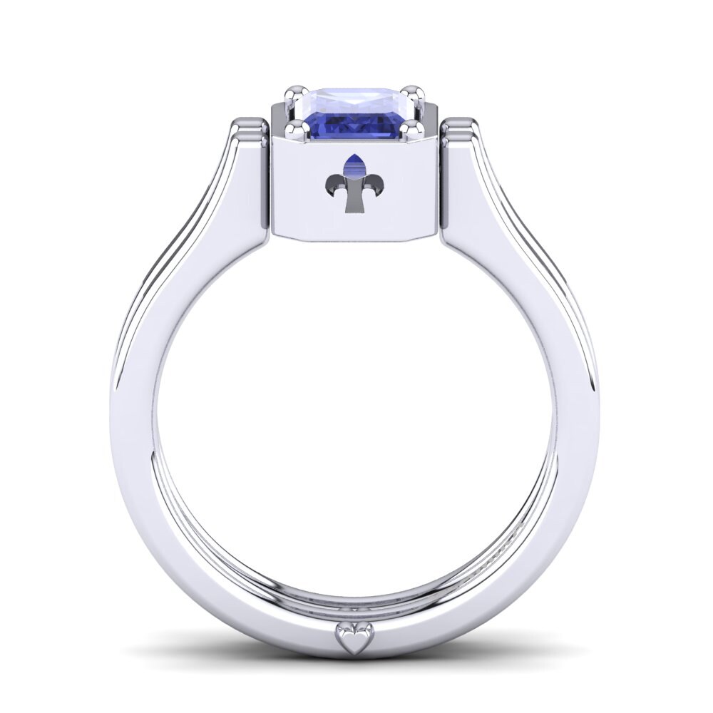 950 Platinum Tanzanite Ring Reyneke
