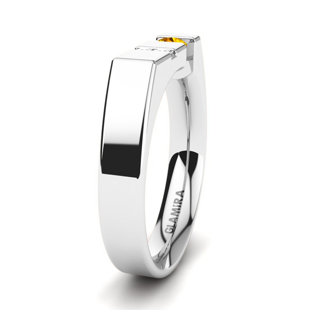 Citrine Men's Ring Balconi