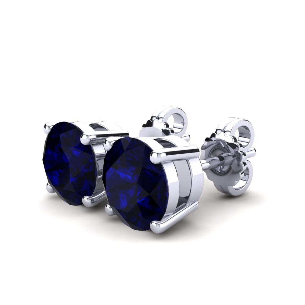 Dark Blue Zirconia Women's Earring Aveira