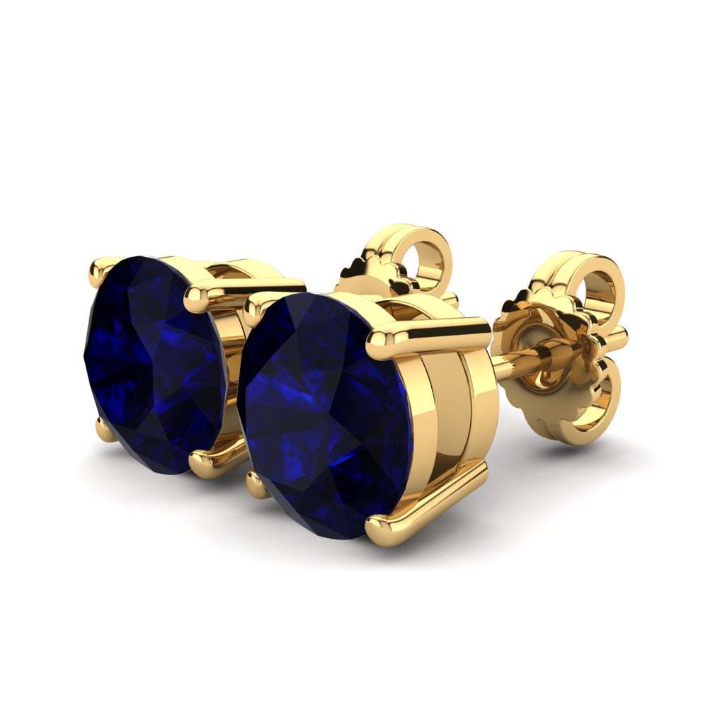 Dark Blue Zirconia Women's Earring Urvika