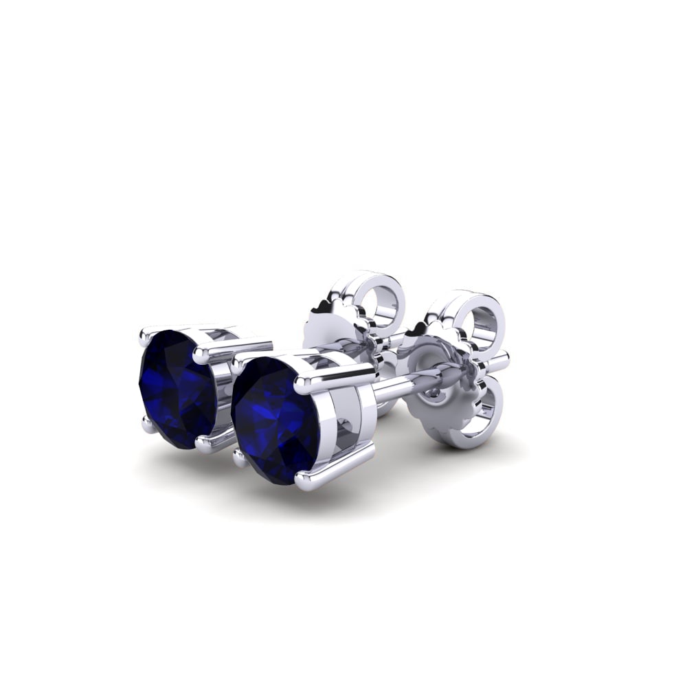 Dark Blue Zirconia Women's Earring Vaunita