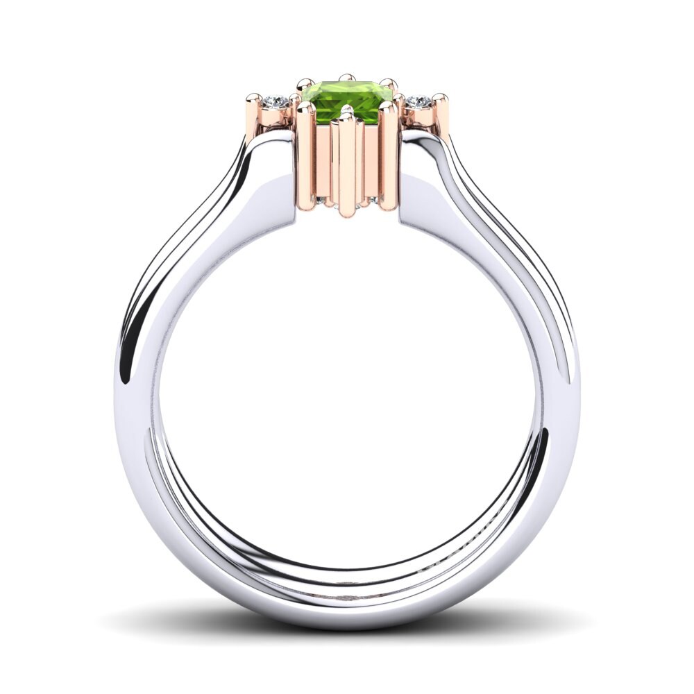Princesa Peridoto Anillo Sakhalin