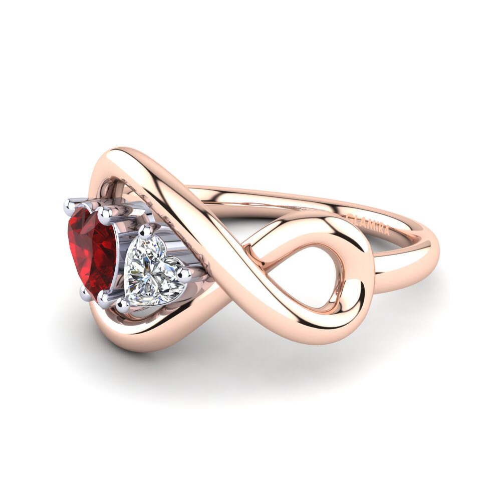 Red Zirconia Ring Salvina