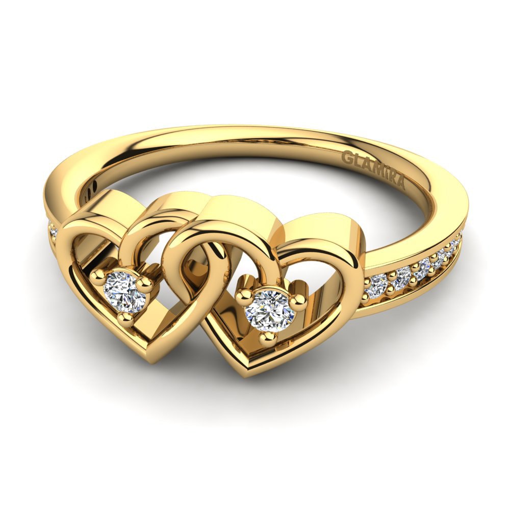 14ct Yellow Gold Lab Grown Diamond Ring Sharalyn
