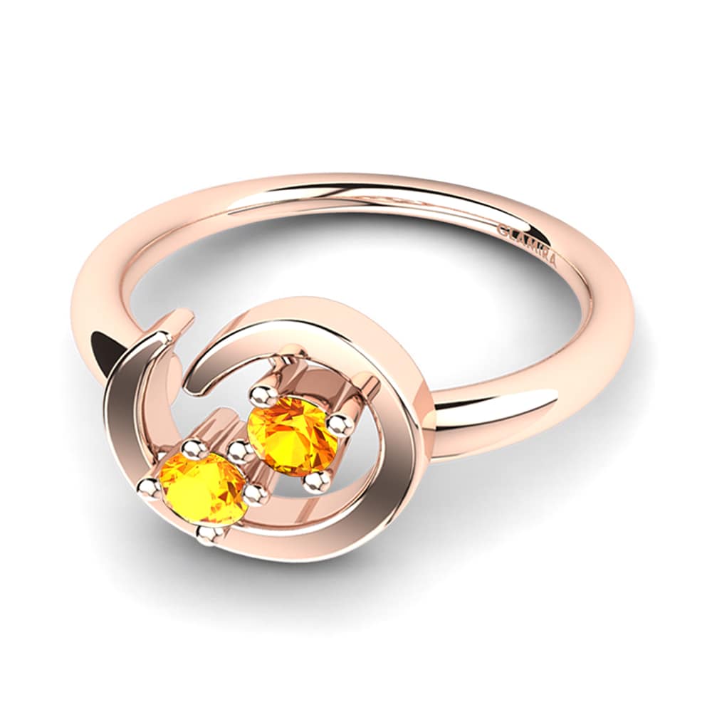 Citrine Ring Sidart