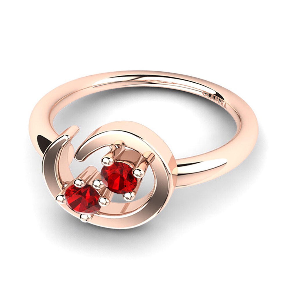 Red Zirconia Ring Sidart