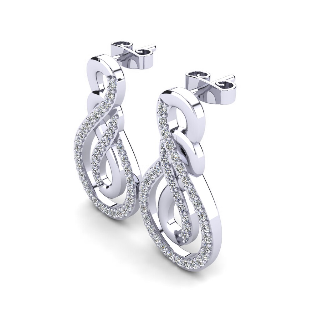 Đá Zirconia Bông tai nữ Taflan