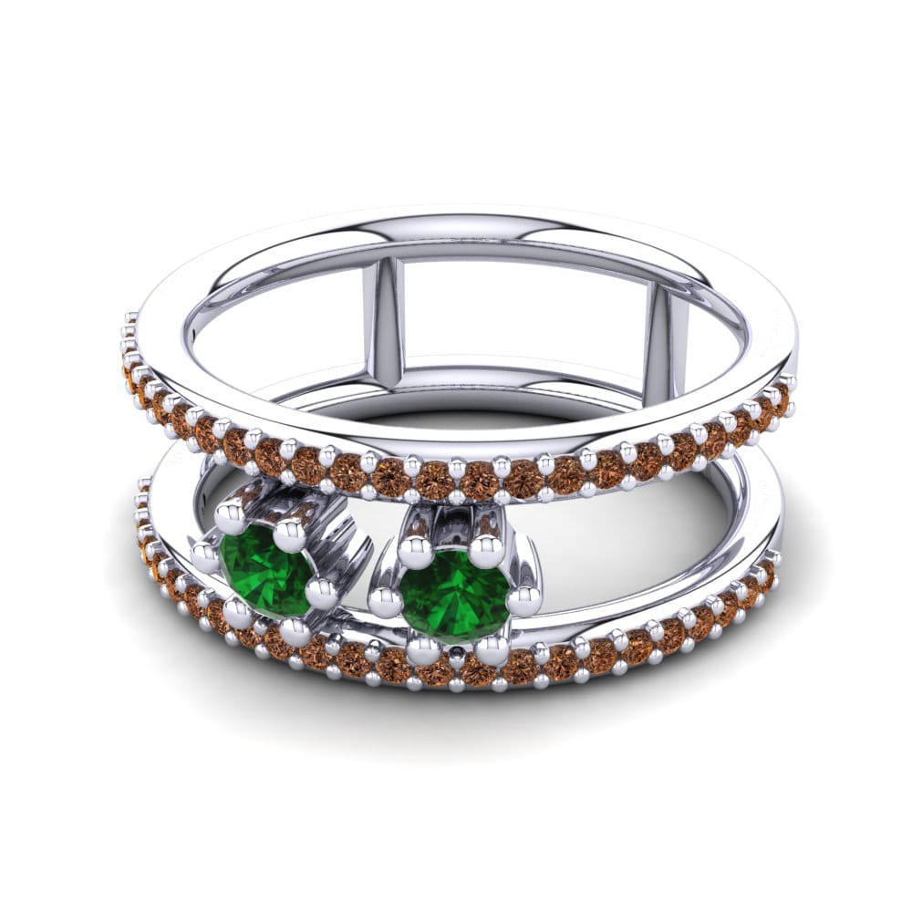 Green Zirconia Ring Tanaye