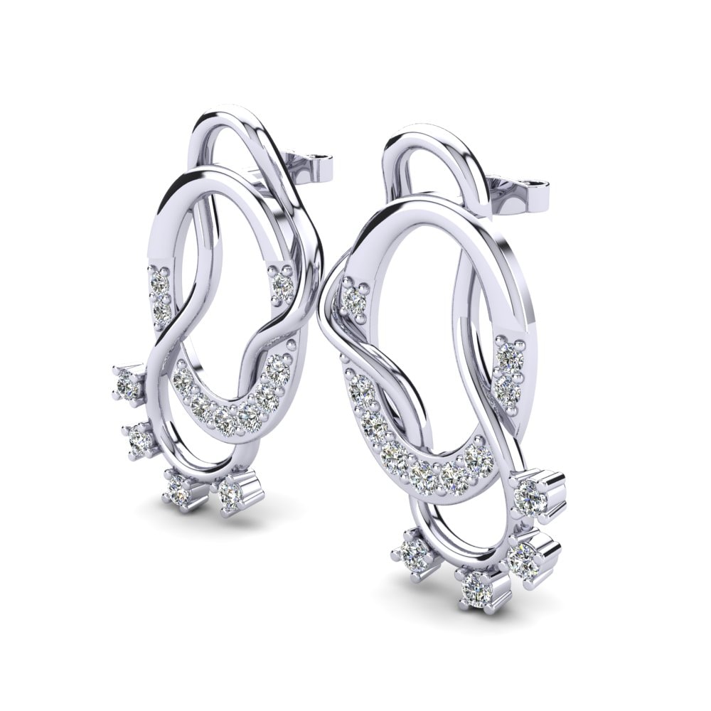 Moissanite Dames Oorbellen Unsila