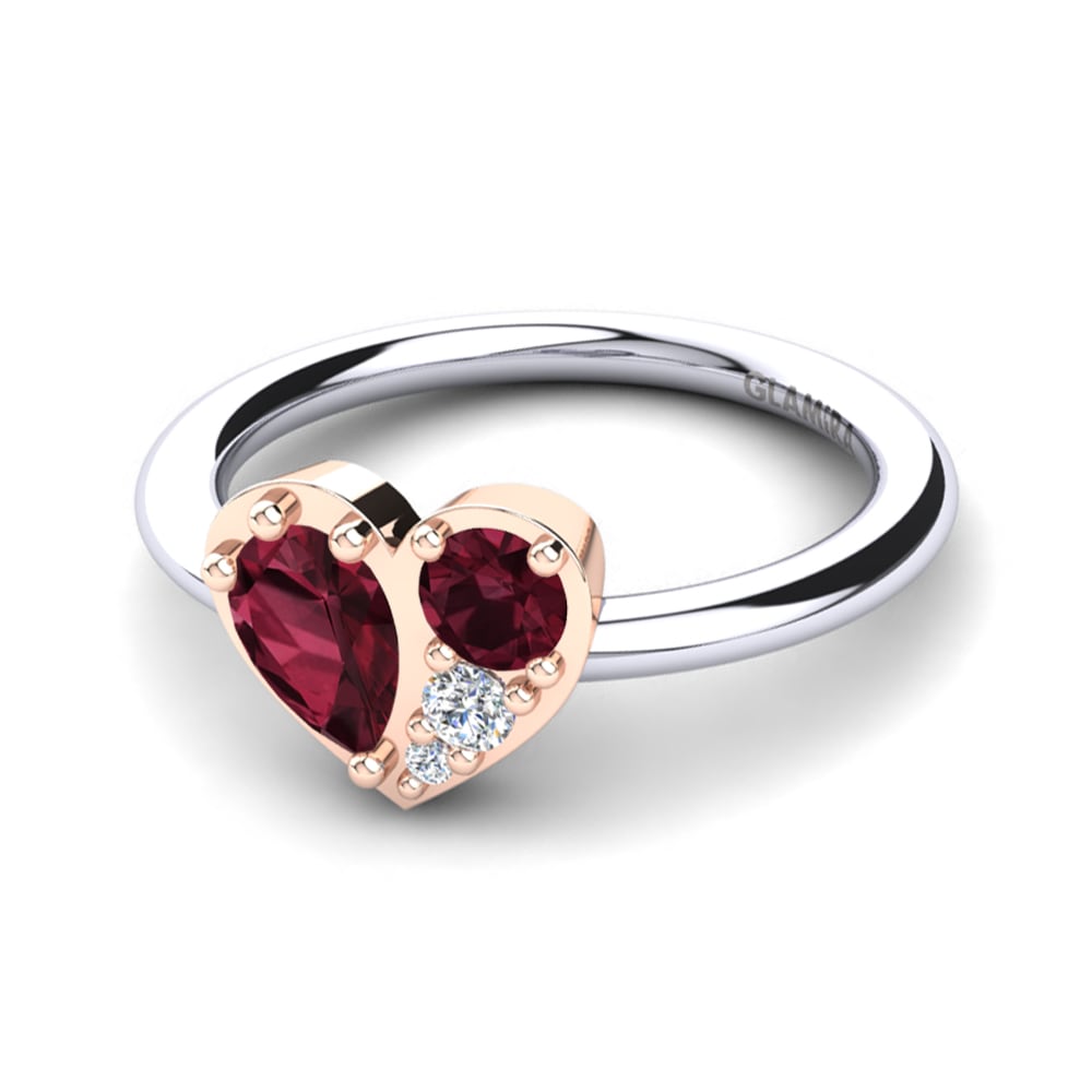 Garnet Ring Vitalba