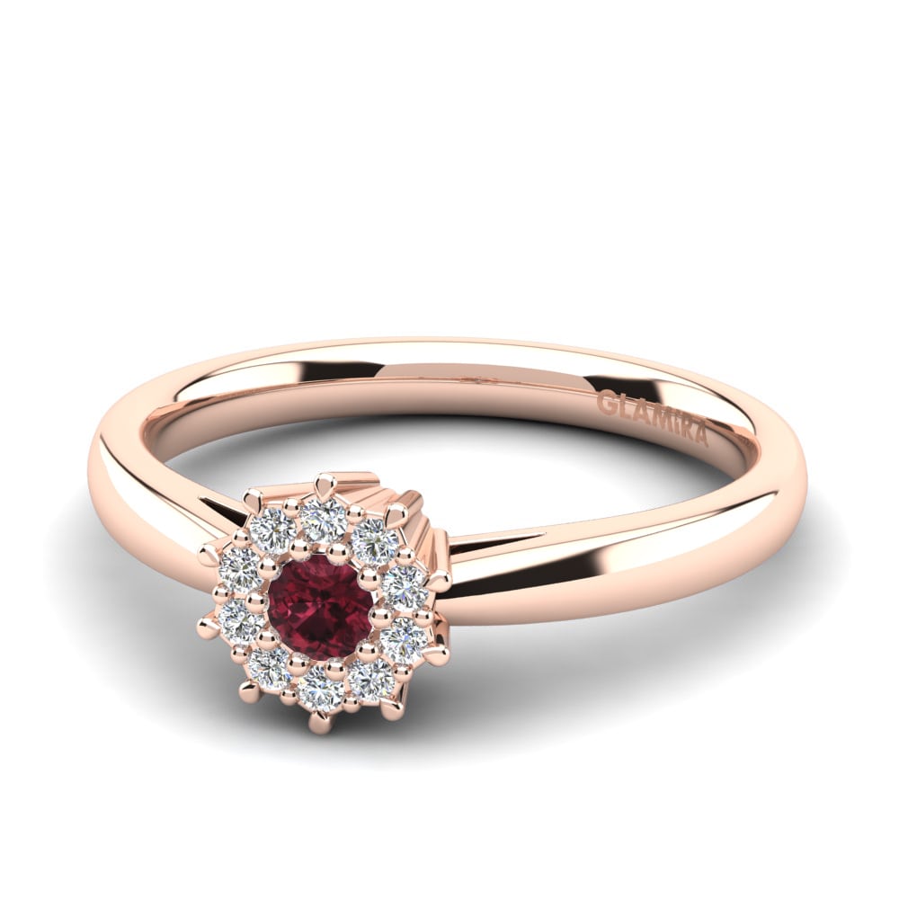 Granate Anillo Yolanda