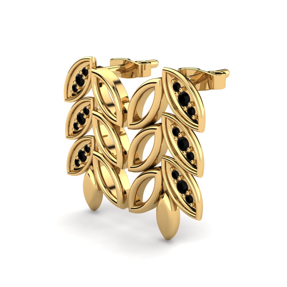 Black Sapphire Women's Earring Zamire