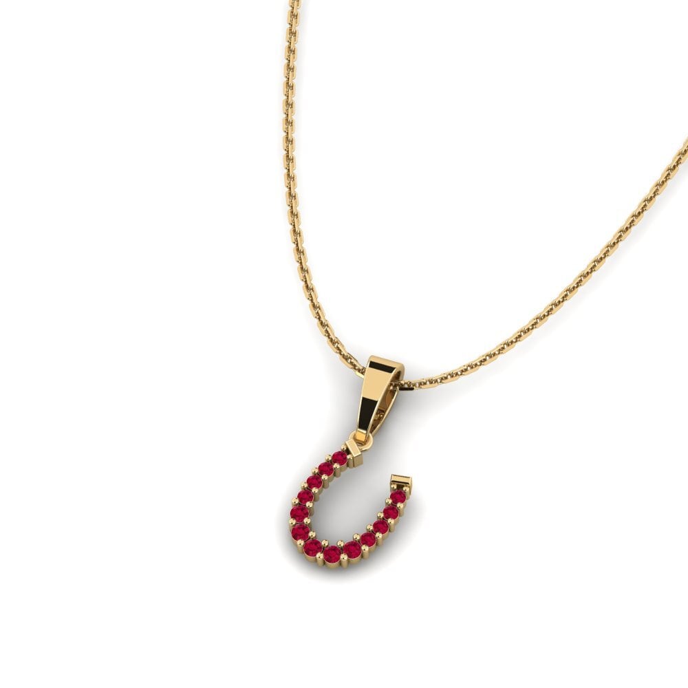 Ruby Women's Pendant Aashray