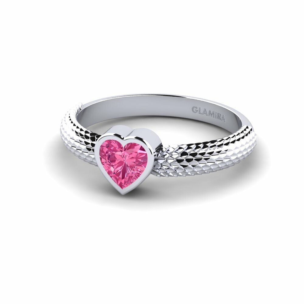 Turmalina rosa Anillo de Mujer Abbacy