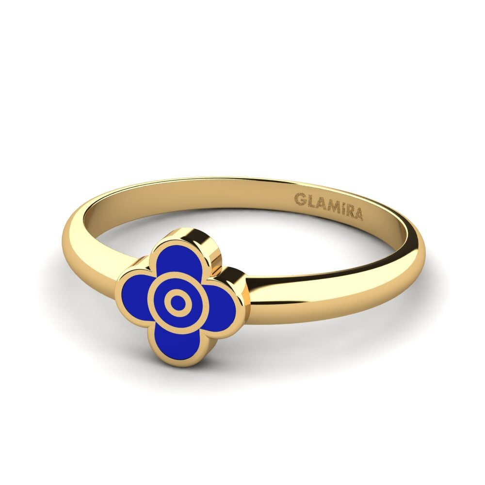 Gelbgold 375 Ring Abbety