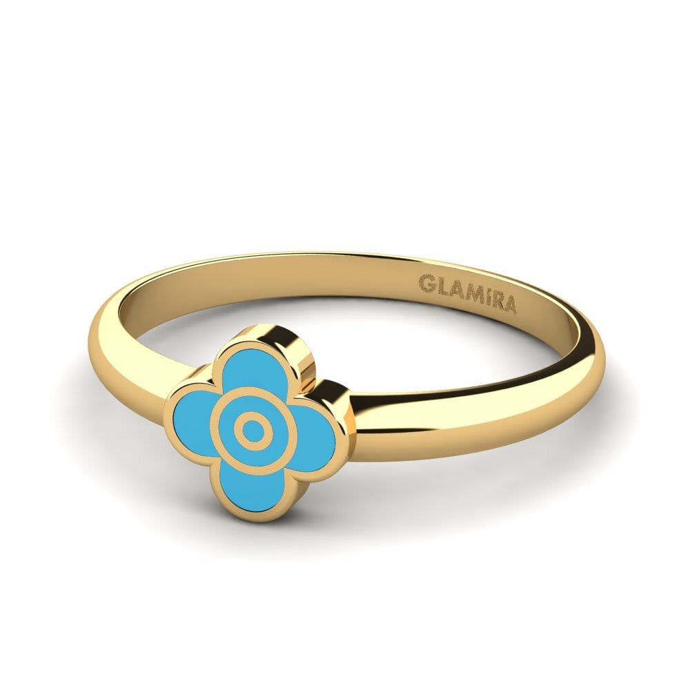 Gelbgold 750 Ring Abbety