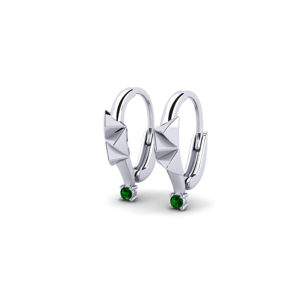 Paladio Circonita Verde Pendiente de mujer Abbotswell