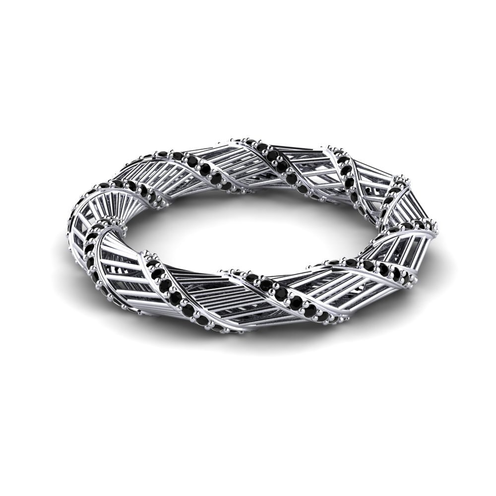 Schwarzer Diamant Ring Abedin