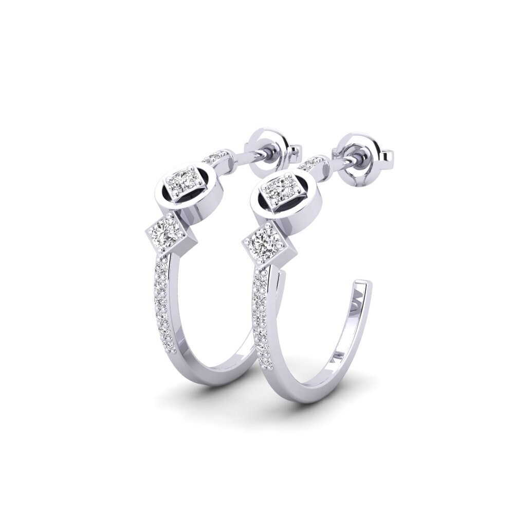 950 Palladium Women's Earring Abelardof