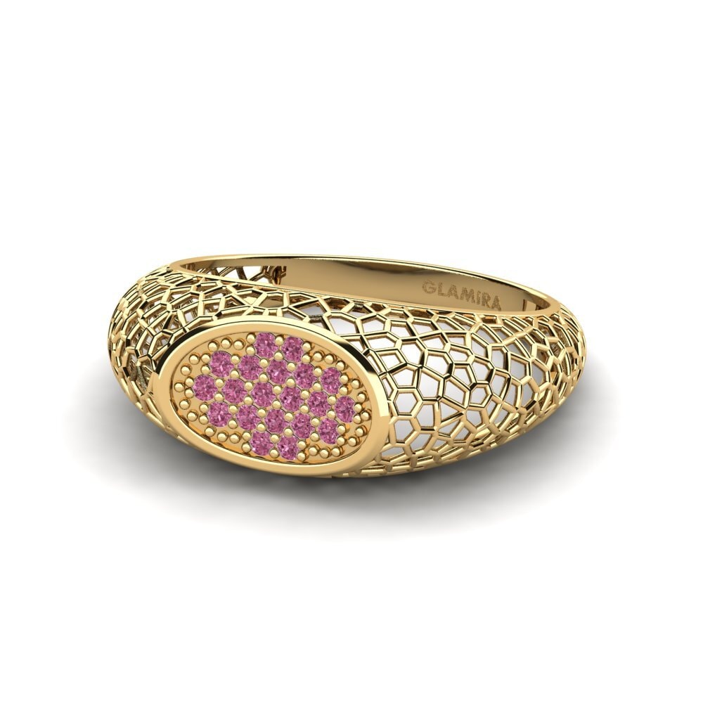 Granate Rhodolite Anillo Abele