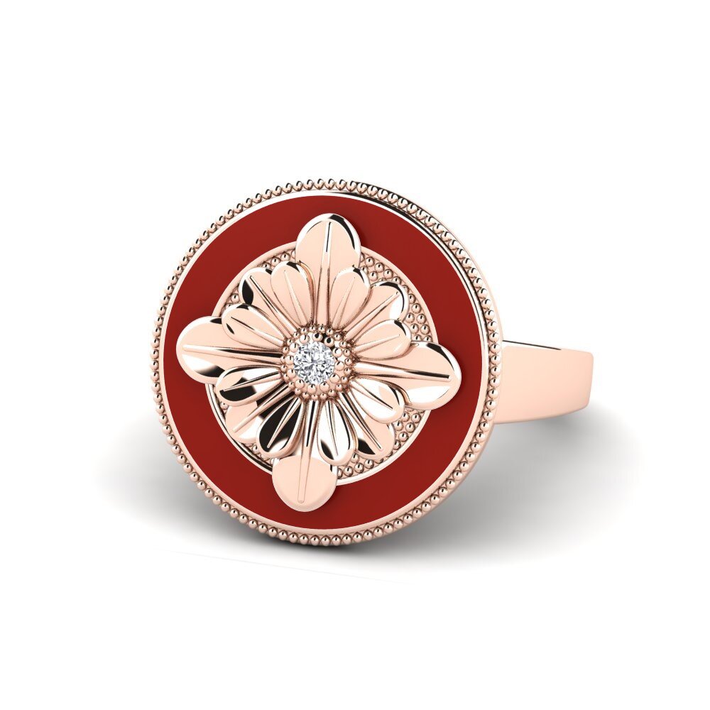 Rotgold 375 Ring Ablatifa