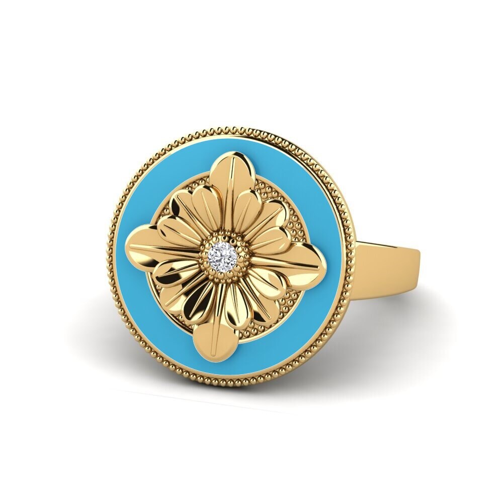 Gelbgold 750 Ring Ablatifa