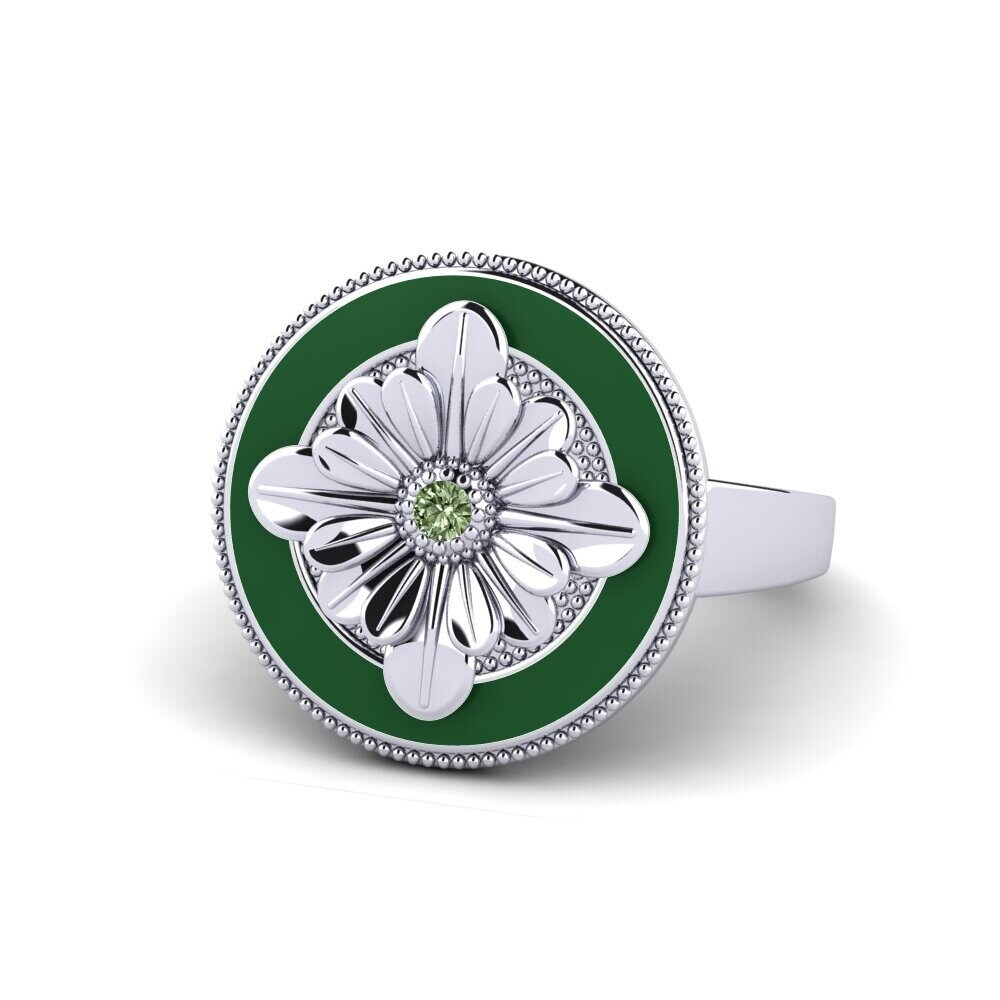 Green Diamond Ring Ablatifa