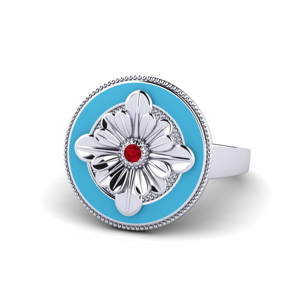 Red Zirconia Ring Ablatifa
