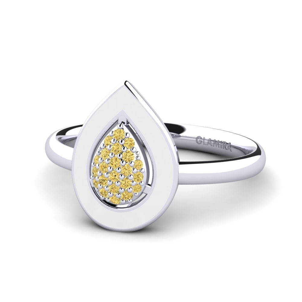 Gelber Diamant Ring Ablon