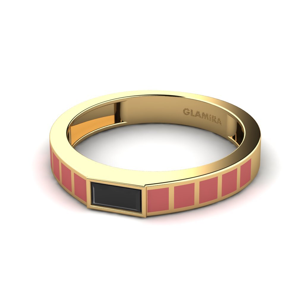 Schwarzer Saphir Ring Abonnement